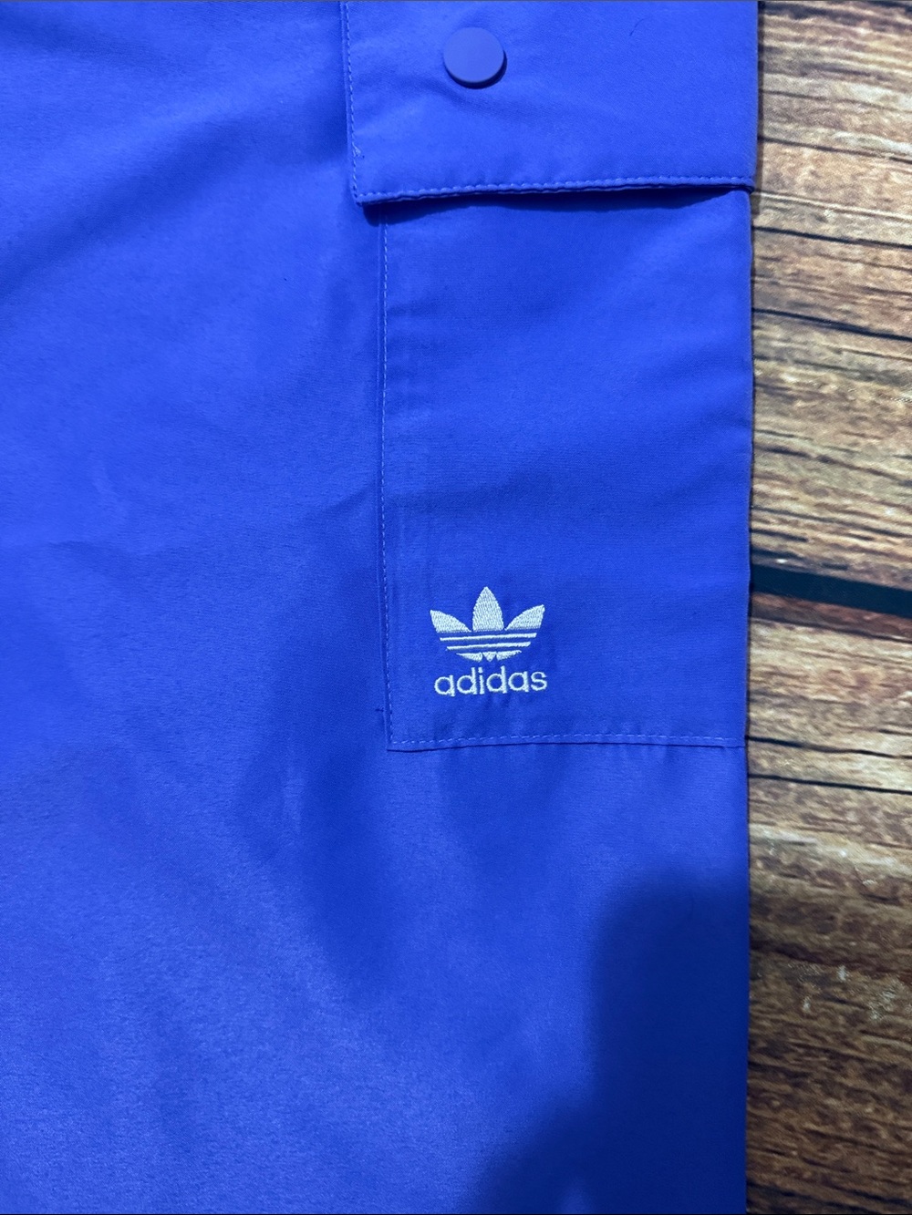 adidas Purple Cargo Track Pants - Picture 3 of 4